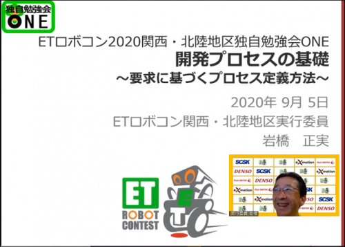 写真:岩橋さんセッション-開発プロセスの基礎 ～プロセス学び作ってみよう～の様子