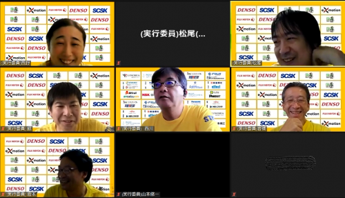 写真:終了時のZoomの様子