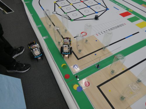 写真:関西・北陸地区試走会２ スラローム試走中