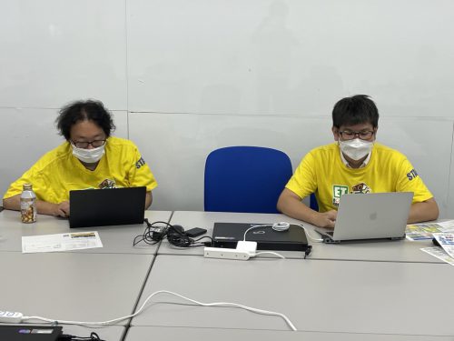 写真:関西・北陸地区試走会２ モデル審査の様子(1)