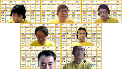 スクリーンショット：特別セミナー「マネジメントの基礎」の様子