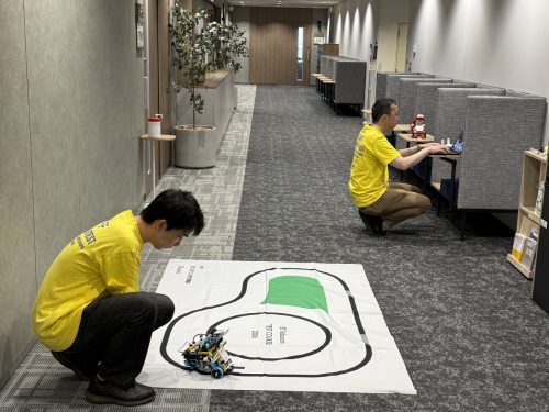写真:実機走行の様子