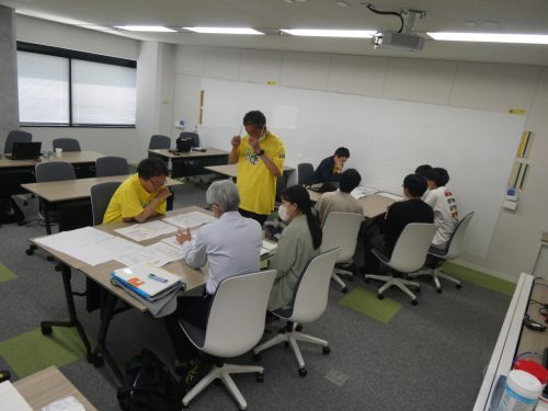 写真:技術教育に関するQ&Aの様子